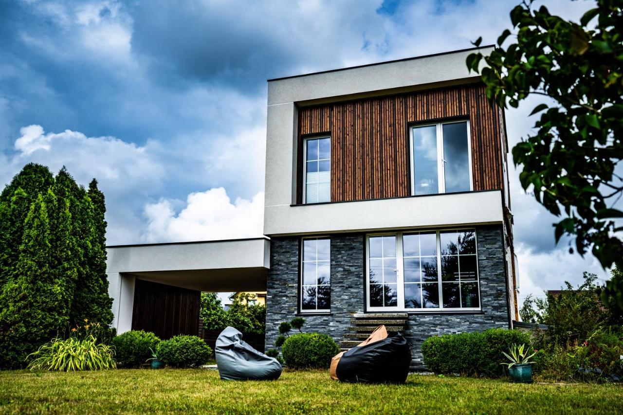 Vila Smiltyne Ant Ezero Kranto Villa Kuodziai Екстериор снимка