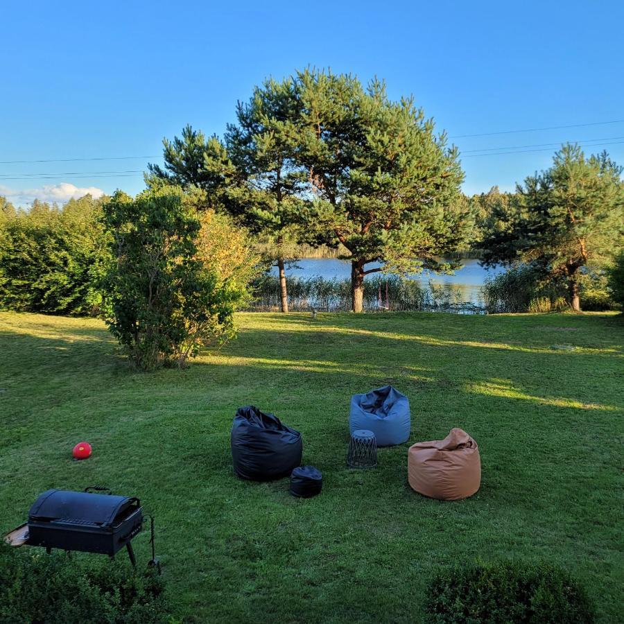 Vila Smiltyne Ant Ezero Kranto Villa Kuodziai Екстериор снимка